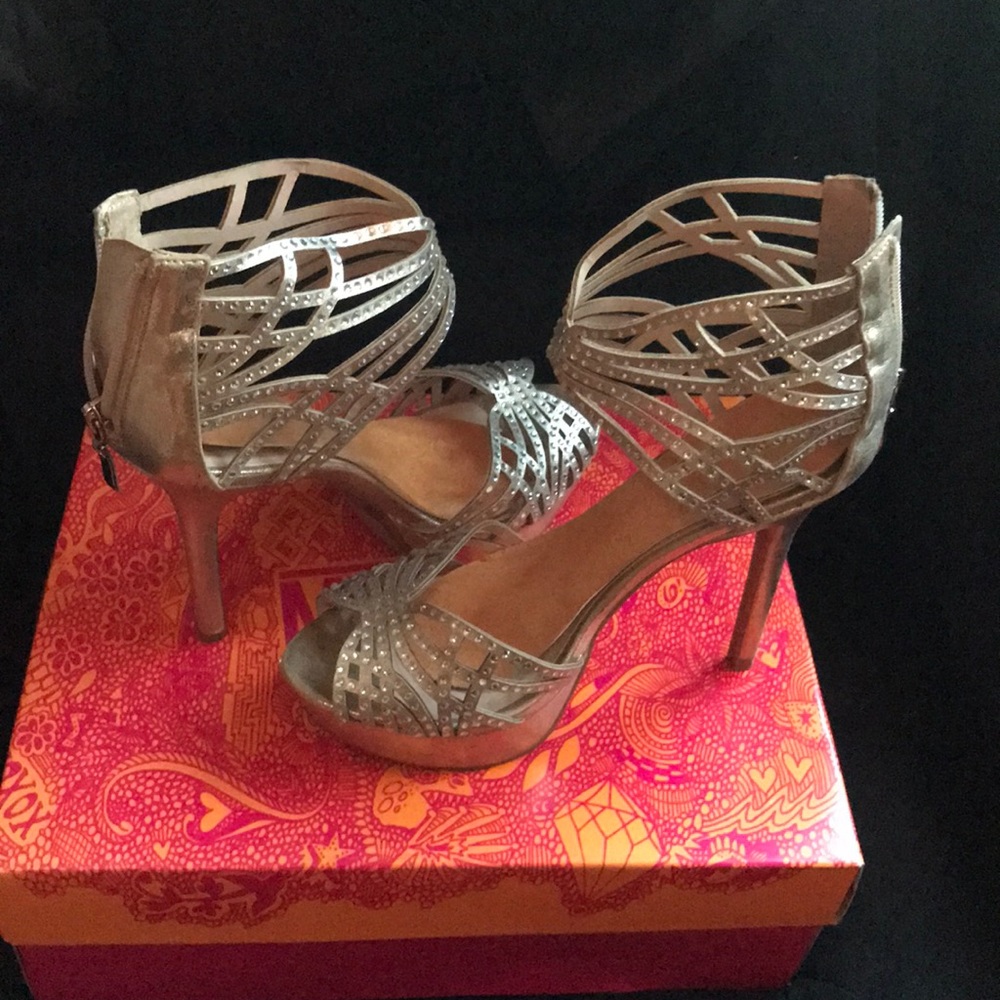 Gold Stilettos